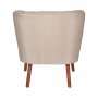 Atelier del Sofa Fotelja Moon Way Cream - slika 3