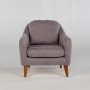 Atelier del Sofa Fotelja Soli Berjer Grey - slika 3