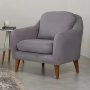 Atelier del Sofa Fotelja Soli Berjer Grey - slika 1