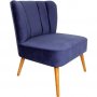 Atelier del Sofa Fotelja Moon River Dark Blue - slika 1