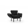 Atelier del Sofa Fotelja Nitta Single Black - slika 5