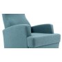 Atelier del Sofa Fotelja Kana Bergere Turquoise - slika 5