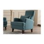 Atelier del Sofa Fotelja Kana Bergere Turquoise - slika 1