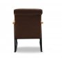 Atelier del Sofa Stolica za ljuljanje Yoka Brown - slika 4