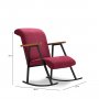 Atelier del Sofa Stolica za ljuljanje Yoka Maroon - slika 5