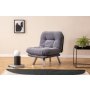 Atelier del Sofa Fotelja Misa Small Solo Grey - slika 1