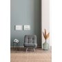 Atelier del Sofa Fotelja Misa Small Solo Light Grey - slika 4