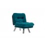Atelier del Sofa Fotelja Misa Small Solo Petrol Green - slika 4