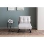 Atelier del Sofa Fotelja Sando Single Teddy Fabric Cream - slika 2