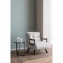 Atelier del Sofa Fotelja Sando Single Teddy Fabric Cream - slika 3