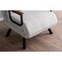 Atelier del Sofa Fotelja Sando Single Teddy Fabric Cream - slika 4