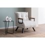 Atelier del Sofa Fotelja Sando Single Teddy Fabric Cream - slika 1