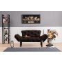 Atelier del Sofa Sofa dvosed Nitta Brown - slika 1