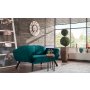 Atelier del Sofa Sofa dvosed Genzo Petrol Blue - slika 1
