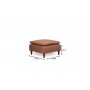 Atelier del Sofa Tabure Lungo Light Brown - slika 3