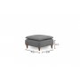 Atelier del Sofa Tabure Lungo Light Grey - slika 3
