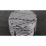 Atelier del Sofa Tabure Flow Black White - slika 4