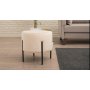 Atelier del Sofa Tabure Flow Cream - slika 1