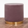 Atelier del Sofa Tabure Barok 16 Lilac - slika 1