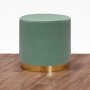 Atelier del Sofa Tabure Barok 25 Water Green - slika 2