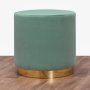 Atelier del Sofa Tabure Barok 25 Water Green - slika 1