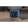 Atelier del Sofa Tabure Liza Blue White - slika 1
