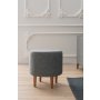 Atelier del Sofa Tabure Liza Grey - slika 1