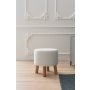 Atelier del Sofa Tabure Silindir Cream - slika 1