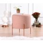 Atelier del Sofa Tabure Copper 44 Pink - slika 1