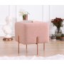 Atelier del Sofa Tabure Copper 56 Pink - slika 1