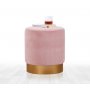 Atelier del Sofa Tabure Memfis Pink - slika 1