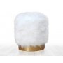 Atelier del Sofa Tabure Lovett White - slika 1
