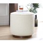 Atelier del Sofa Tabure Hellin White - slika 5