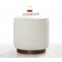 Atelier del Sofa Tabure Hellin White - slika 1