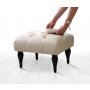 Atelier del Sofa Tabure Floral Cream - slika 4