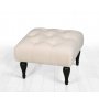 Atelier del Sofa Tabure Floral Cream - slika 1