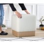 Atelier del Sofa Tabure Borgot Cream - slika 2