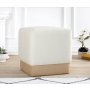 Atelier del Sofa Tabure Borgot Cream - slika 1