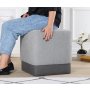 Atelier del Sofa Tabure Borgot Grey - slika 3