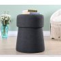 Atelier del Sofa Tabure Beans Dark Grey - slika 1