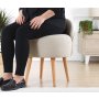 Atelier del Sofa Tabure Corvile Cream - slika 3