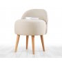 Atelier del Sofa Tabure Corvile Cream - slika 1