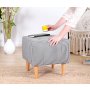 Atelier del Sofa Tabure Dotted Black - slika 4