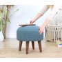 Atelier del Sofa Tabure Deff Blue - slika 1