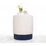 Atelier del Sofa Tabure Bozcaada Blue White - slika 2