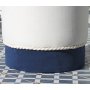 Atelier del Sofa Tabure Bozcaada Blue White - slika 5