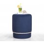 Atelier del Sofa Tabure Bozcaada v3 Blue White - slika 4