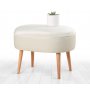 Atelier del Sofa Tabure Moile Cream - slika 1
