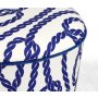 Atelier del Sofa Tabure Cunda v2 Blue White - slika 3