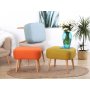 Atelier del Sofa Tabure Parrot Claret Red - slika 3
